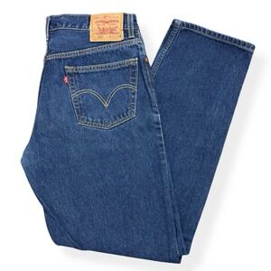 Levi's 550 Jeans Men's 34x36 Blue Denim Relaxed Fit 100% Cotton